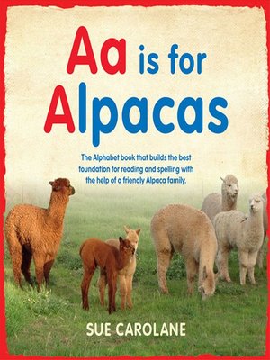 cover image of Aa Is for Alpacas